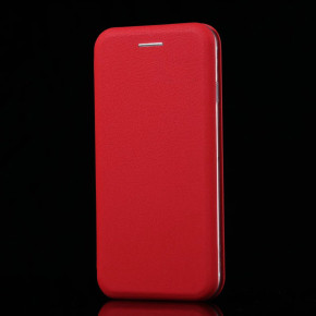 Луксозен кожен калъф тефтер ултра тънък Wallet FLEXI и стойка за Apple iPhone X / Apple iPhone XS червен